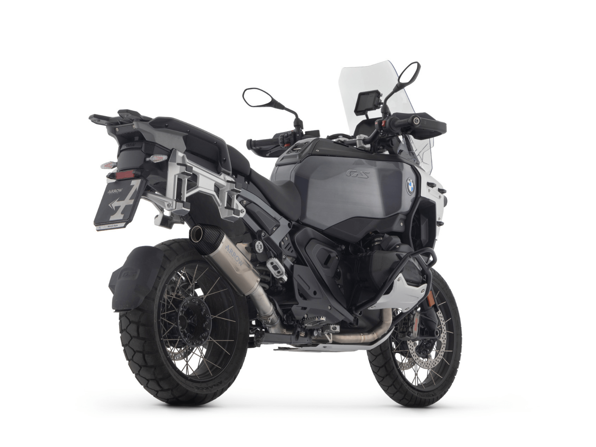BMW R 1300 GS ADVENTURE ARROW Exhaust Indy Race EVO Titanium Silencer 2024-2026 - Slika 3