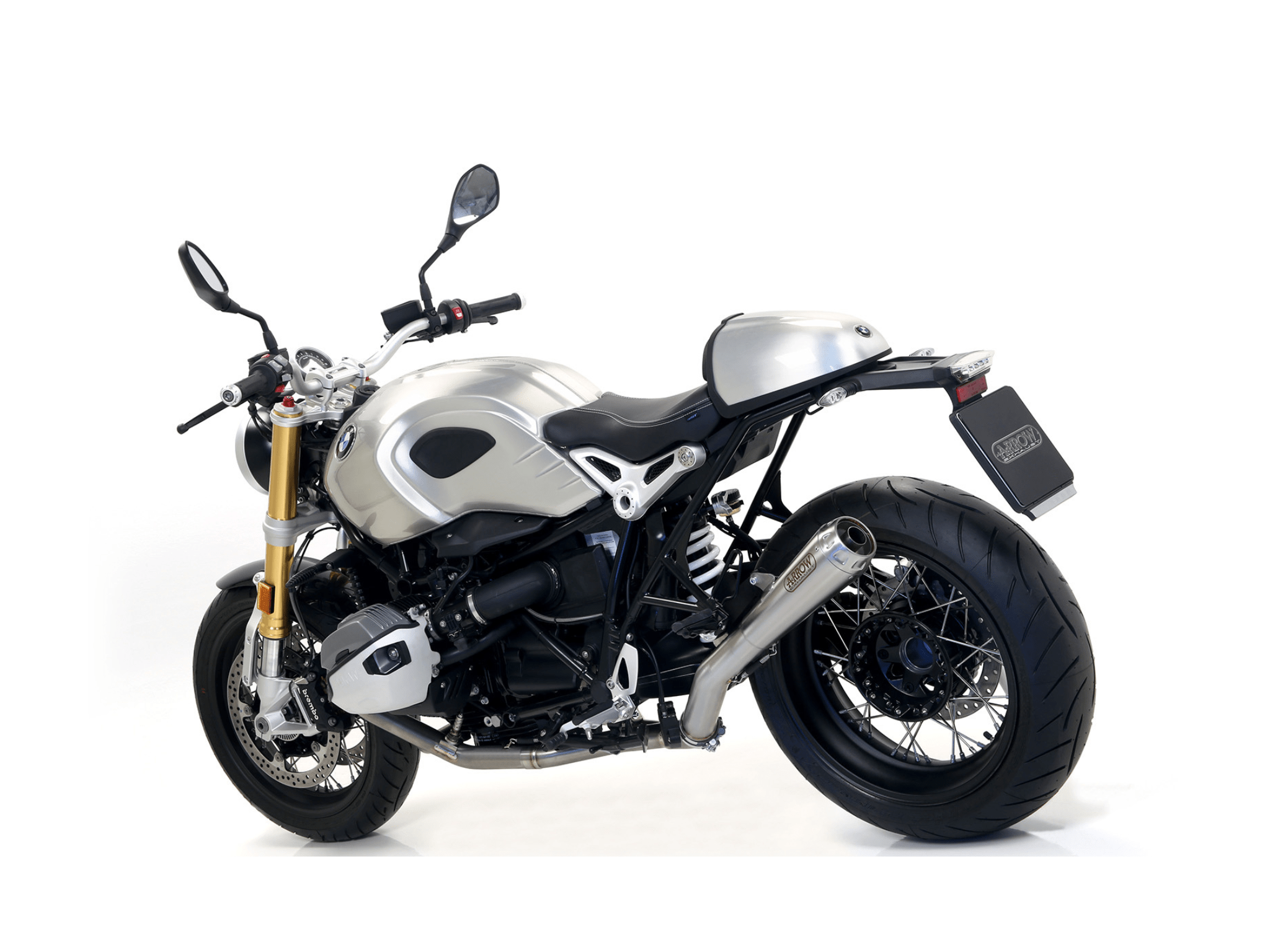 BMW R NINE T ARROW Exhaust Pro-Race Nichrom Silencer 2014-2019 - Image 3