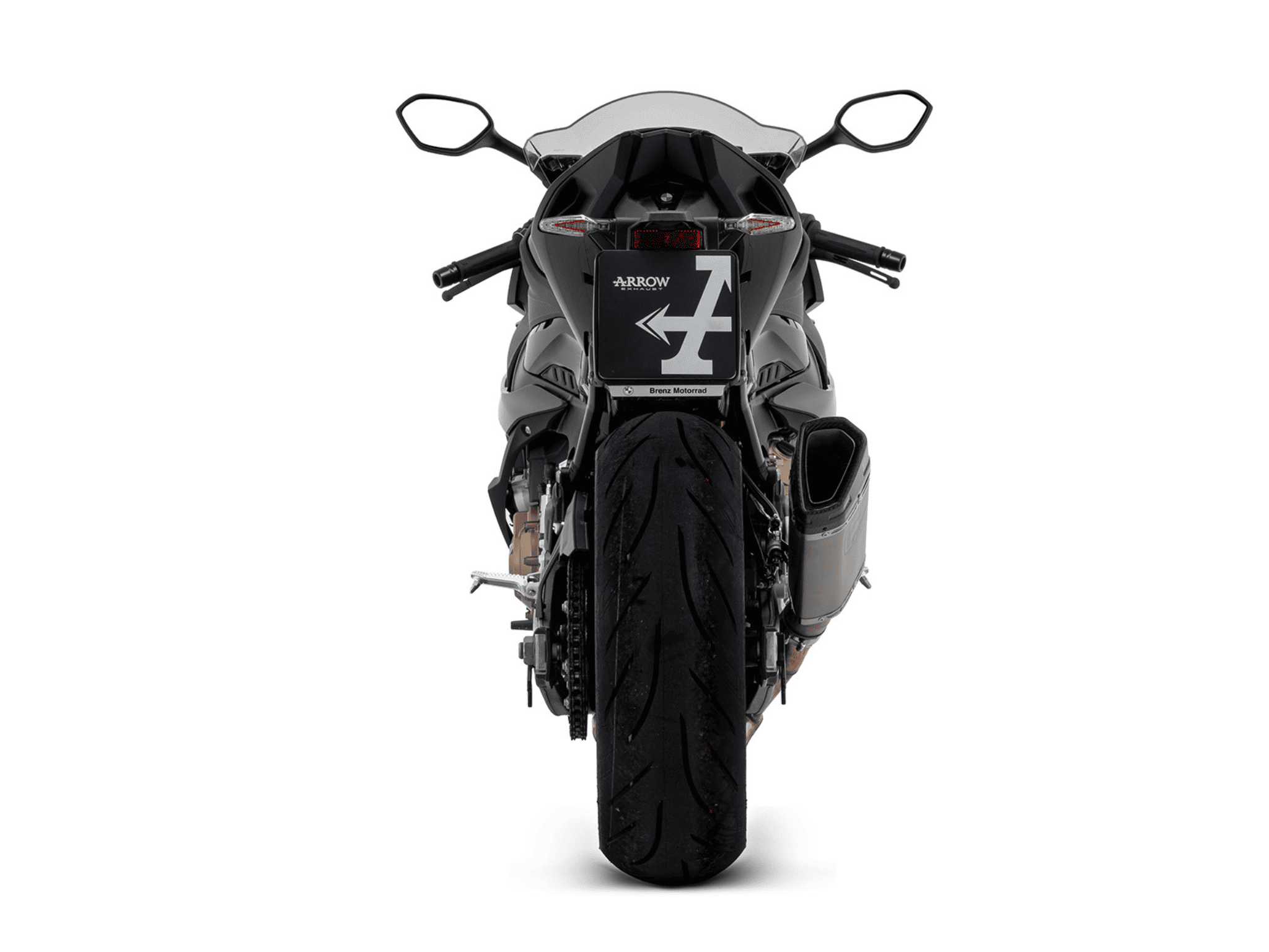 BMW S 1000 RR ARROW Exhaust Pista Titanium "Dark" Silencer 2019-2024 - Slika 4