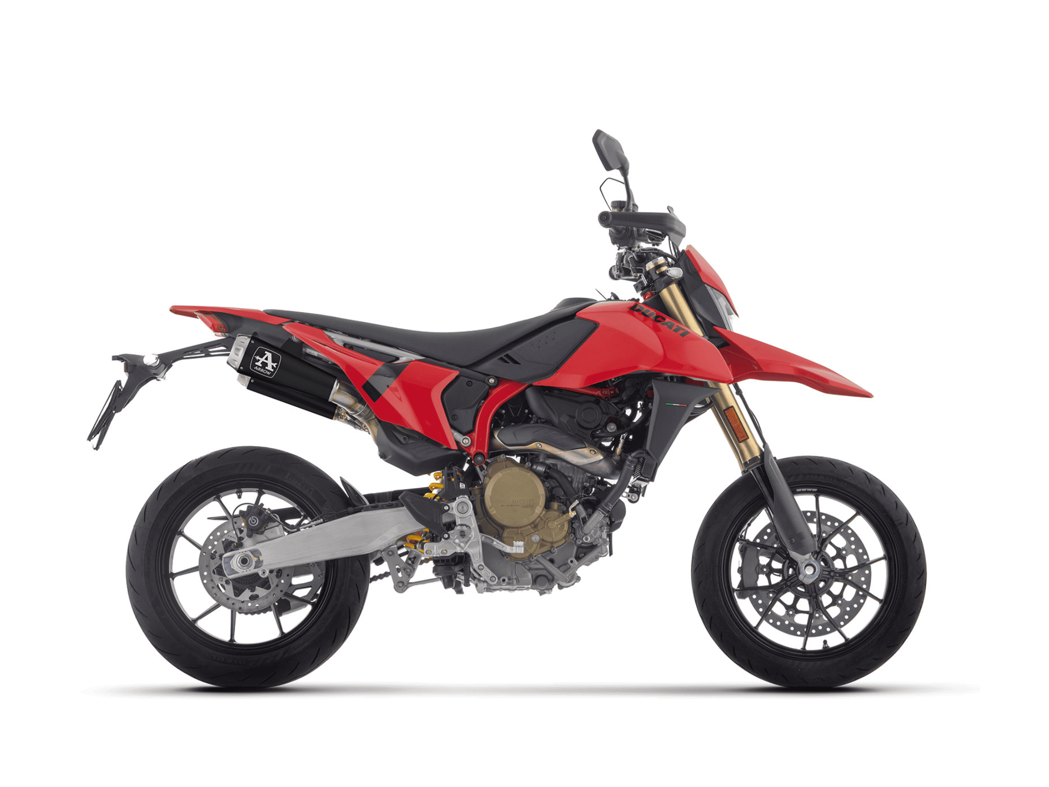 DUCATI HYPERMOTARD 698 MONO ARROW Exhaust Pro-Race Titanium Silencer 2024-2025 - immagine 2