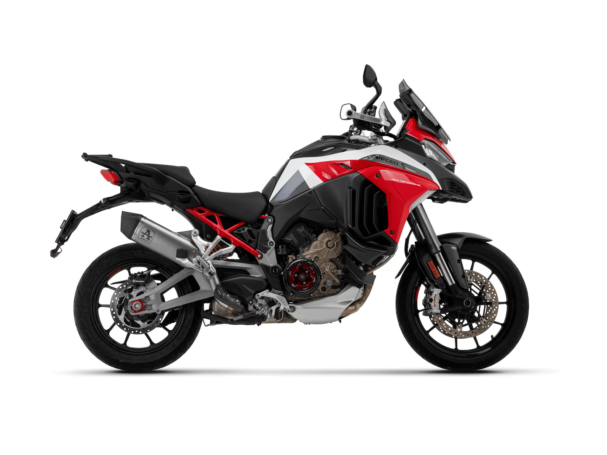 DUCATI MULTISTRADA V4 ARROW Exhaust Veloce Titanium Silencer 2021-2024 - Image 2