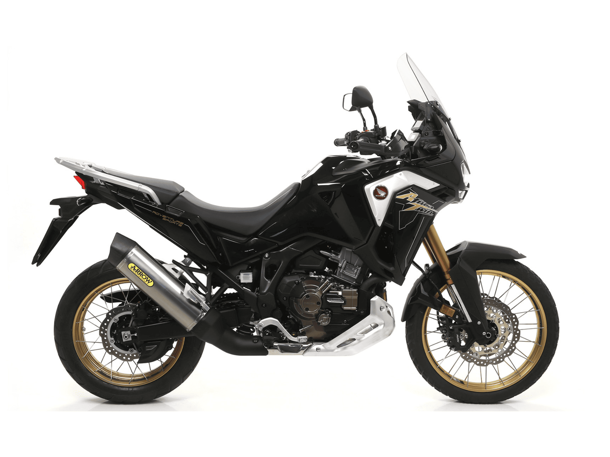 HONDA CRF 1100 L AFRICA TWIN ARROW Exhaust Maxi Race-Tech Aluminium Silencer 2020-2023 - Slika 2