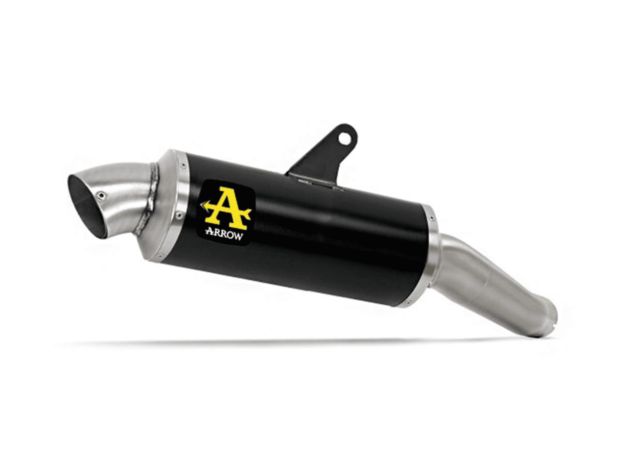 DUCATI DESERT X ARROW Exhaust Indy Race EVO Aluminium "Dark" Silencer 2022-2025