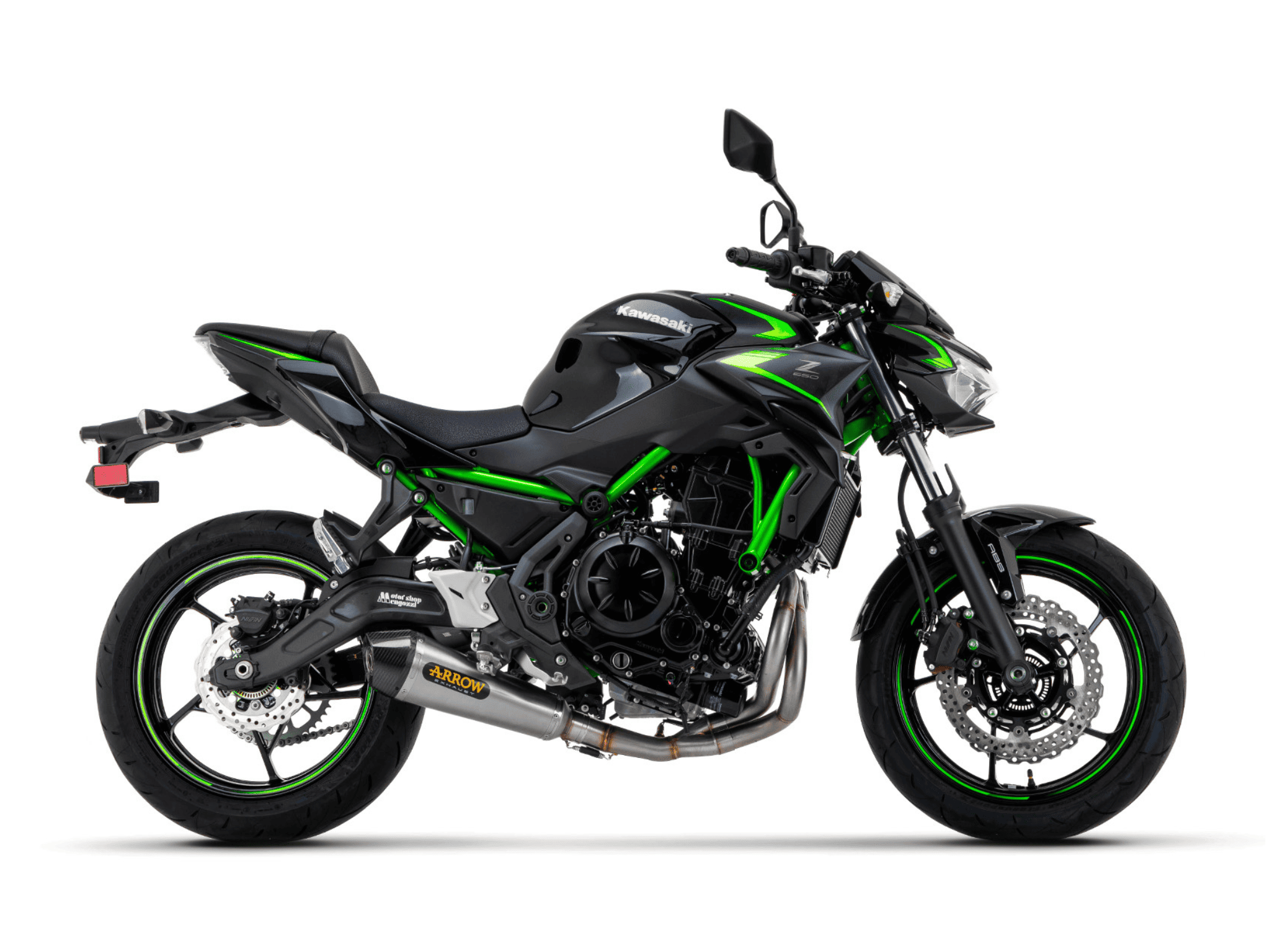 KAWASAKI Z 650 ARROW Exhaust Complete System with X-Kone Silencer 2021-2023 - immagine 2