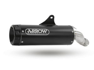 HONDA CL 500 ARROW Exhaust Rebel Silencer with Aluminium "Dark" end cap 2023-2024