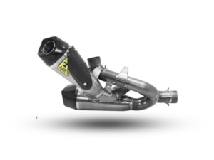 DUCATI STREETFIGHTER V4 ARROW Exhaust Titanium Works Silencers with SS Link Pipes 2020-2024