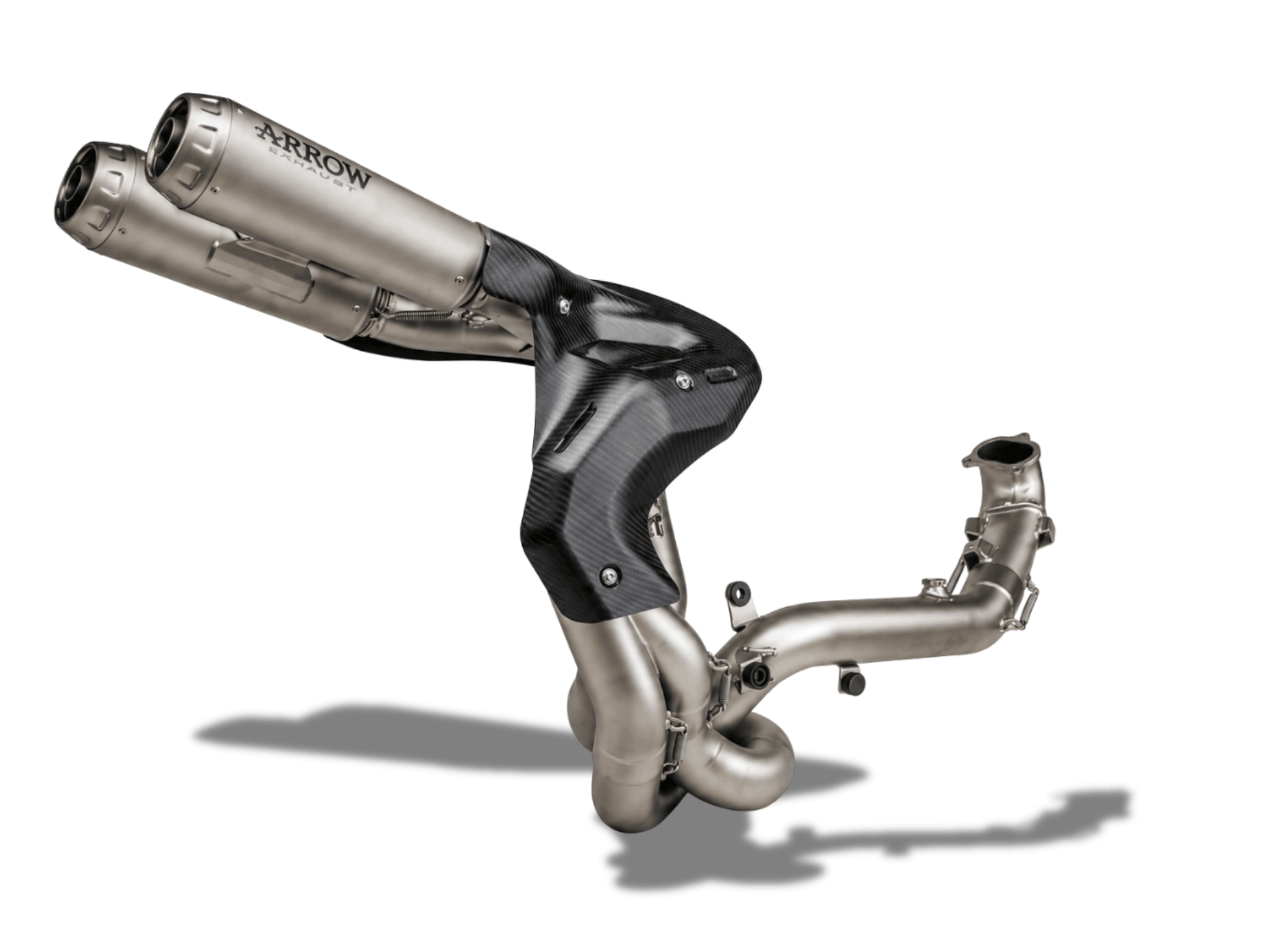 DUCATI STREETFIGHTER V2 ARROW Exhaust COMPETITION "FULL TITANIUM" Full System FIM approved (105dB) 2022-2024