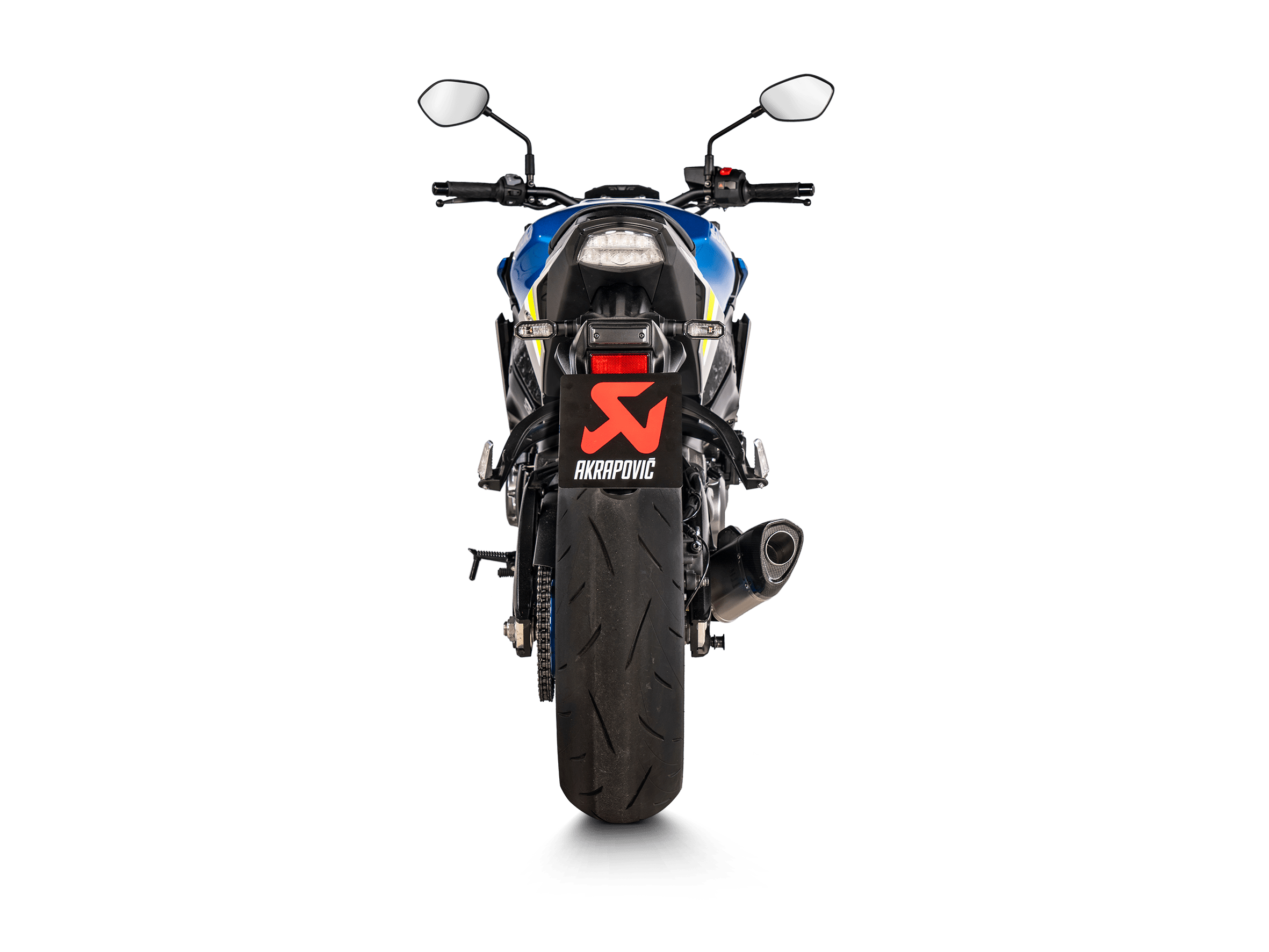 SUZUKI GSX-S 1000 Akrapovič Slip-On Line (Titanium) 2021-2026 - Image 4