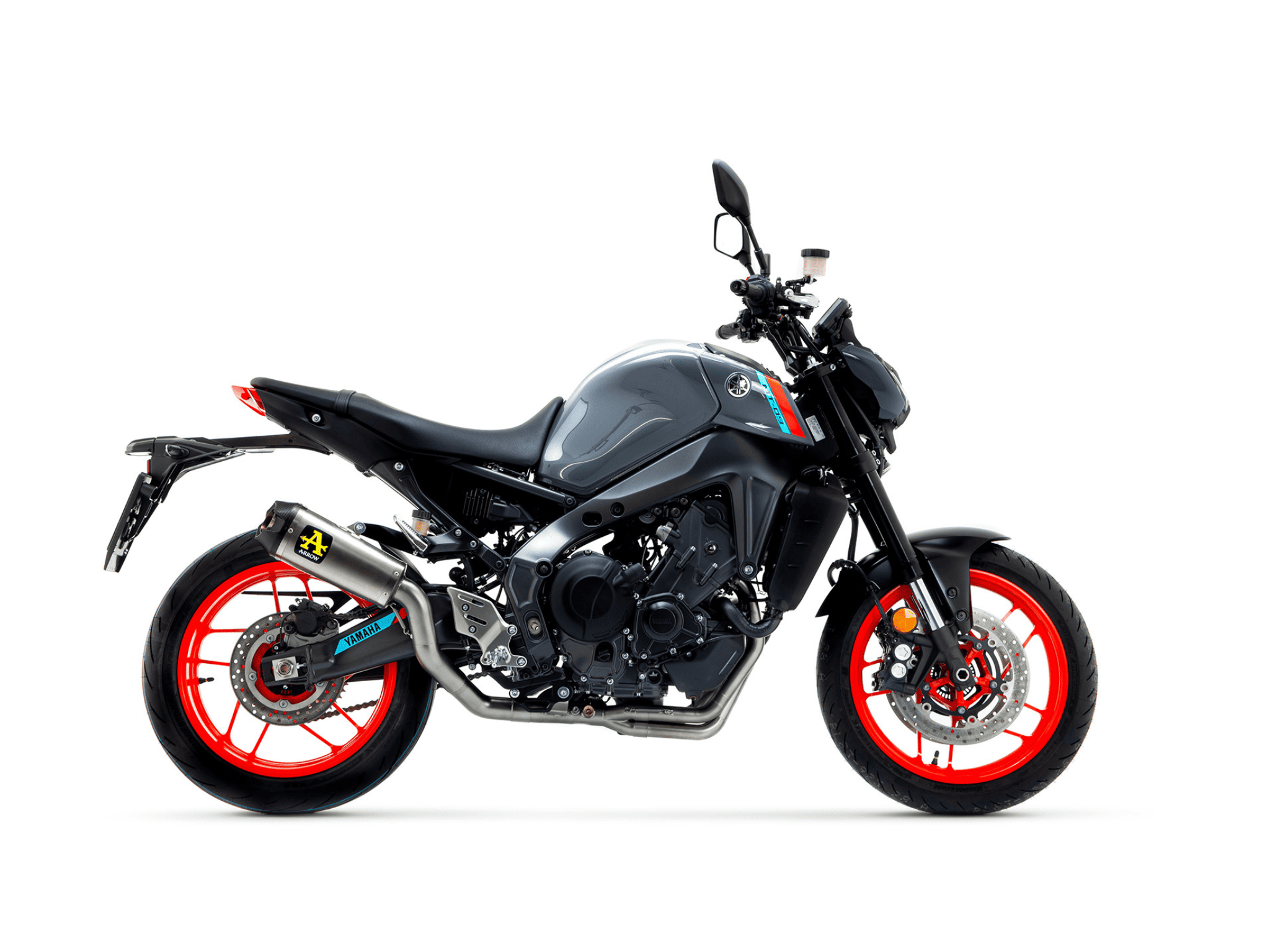 YAMAHA MT-09 ARROW Exhaust Works Titanium Silencer 2021-2023 - Slika 2