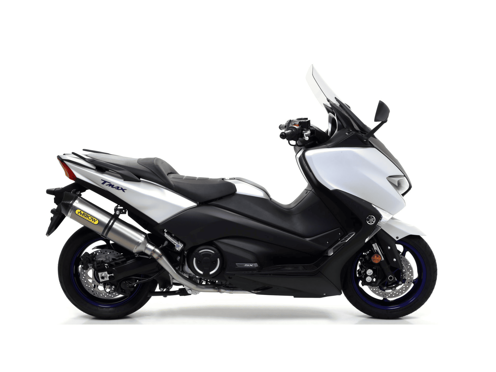 YAMAHA T-MAX 530 ARROW Exhaust Race-Tech Aluminium Silencer 2017-2019 - Image 2