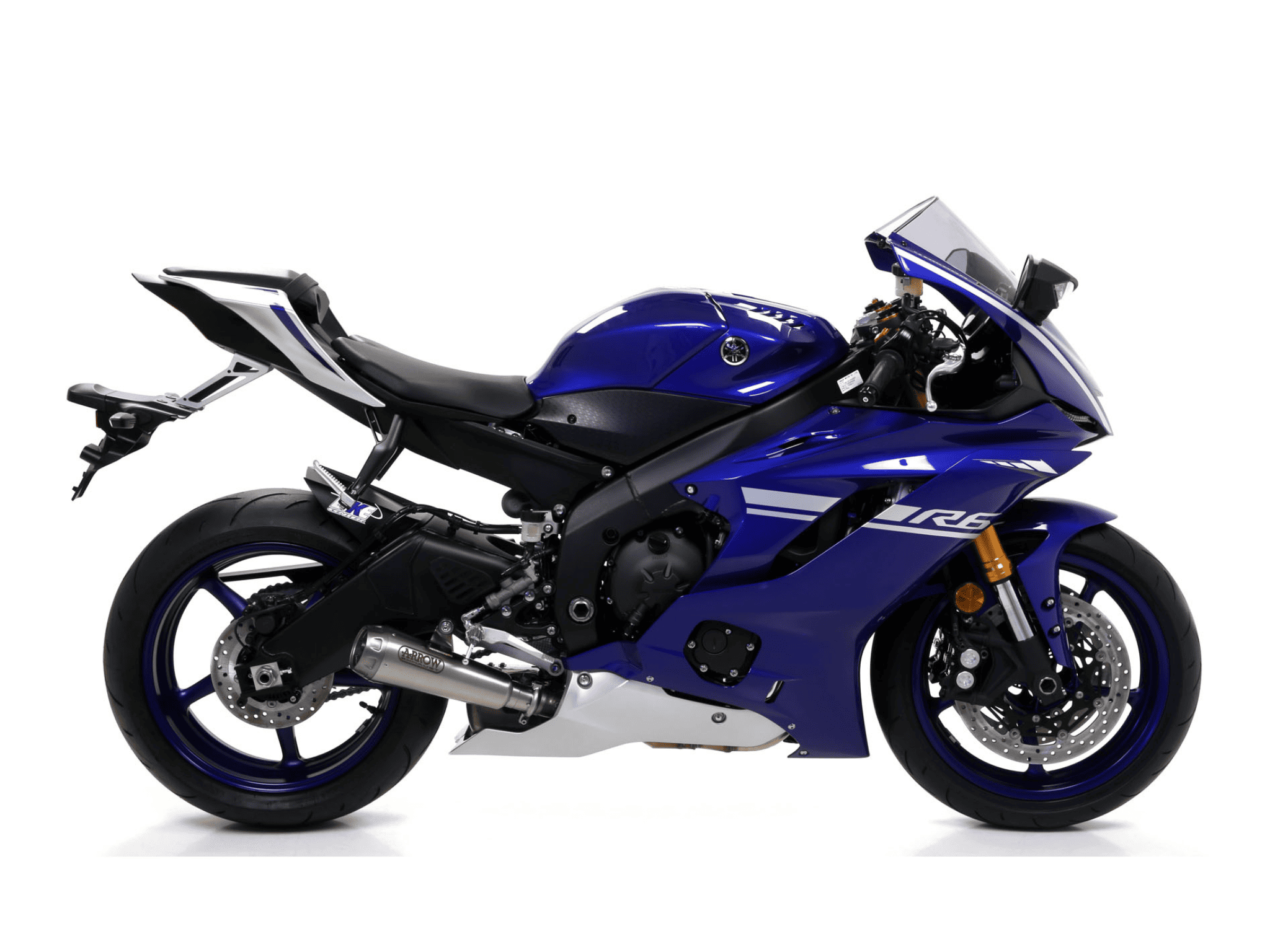 YAMAHA R6 ARROW Exhaust Pro-Race Nichrom Silencer 2017-2024 - Slika 2