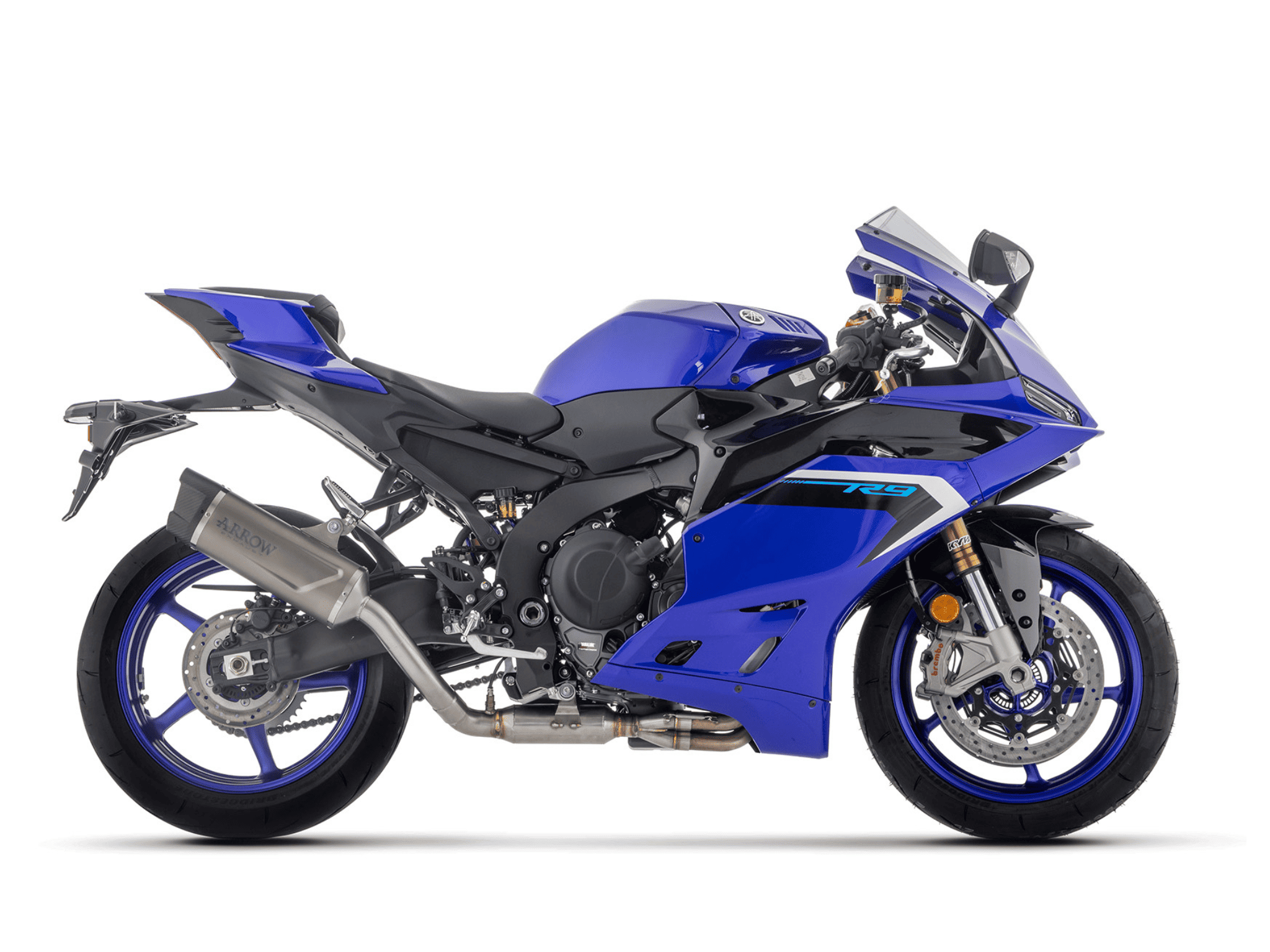 YAMAHA R9 ARROW Exhaust Full System with Indy Race EVO Titanium Silencer 2025-2026 - Slika 2