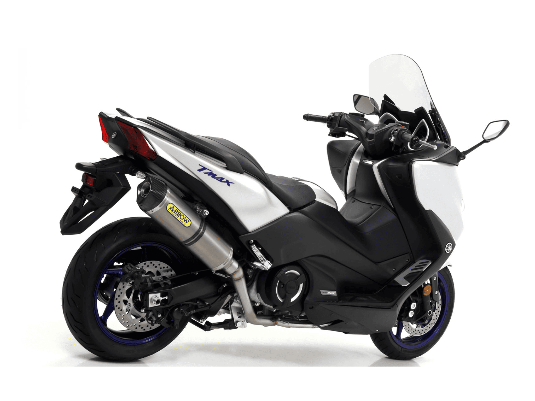 YAMAHA T-MAX 530 ARROW Exhaust Race-Tech Aluminium Silencer 2017-2019 - Image 3