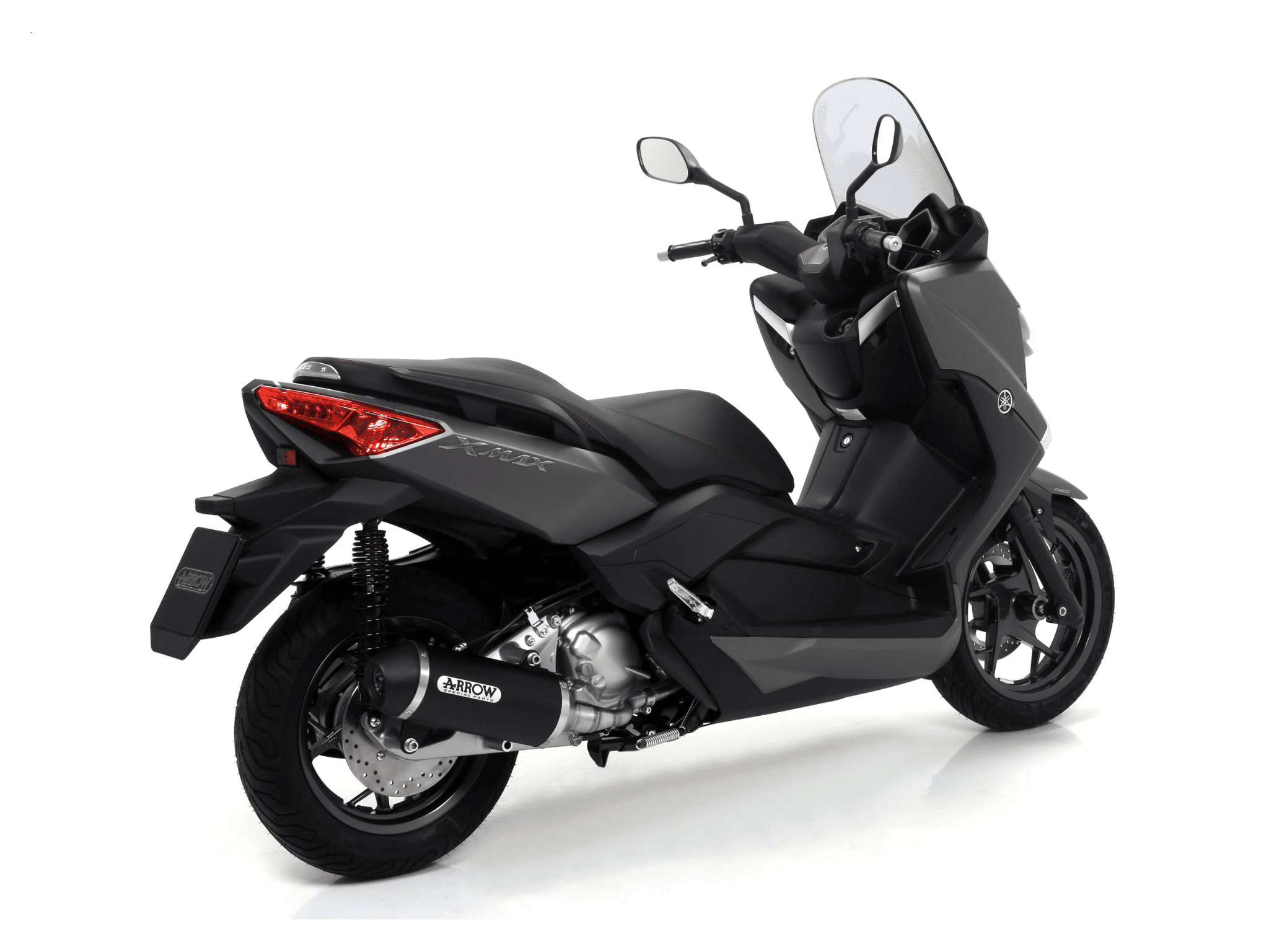 YAMAHA X-MAX 250 ARROW Exhaust Urban Aluminium "Dark" Silencer 2009-2016 - Slika 3