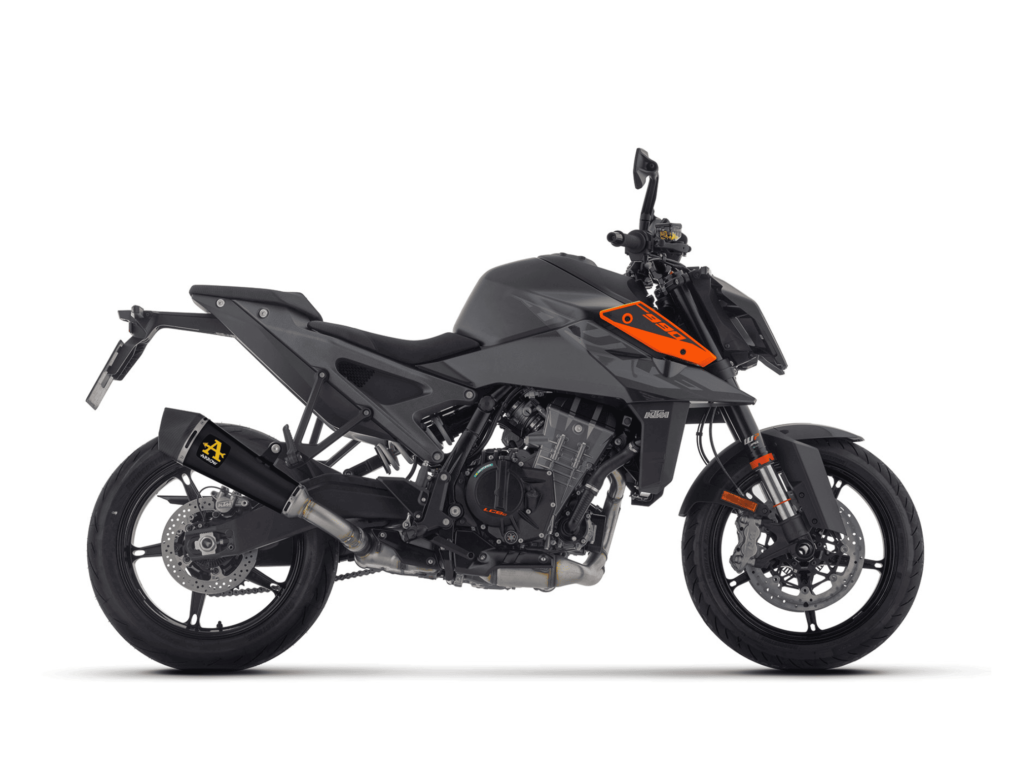 KTM 990 DUKE ARROW Exhaust X-Kone "Dark" Silencer 2024-2026 - Image 2