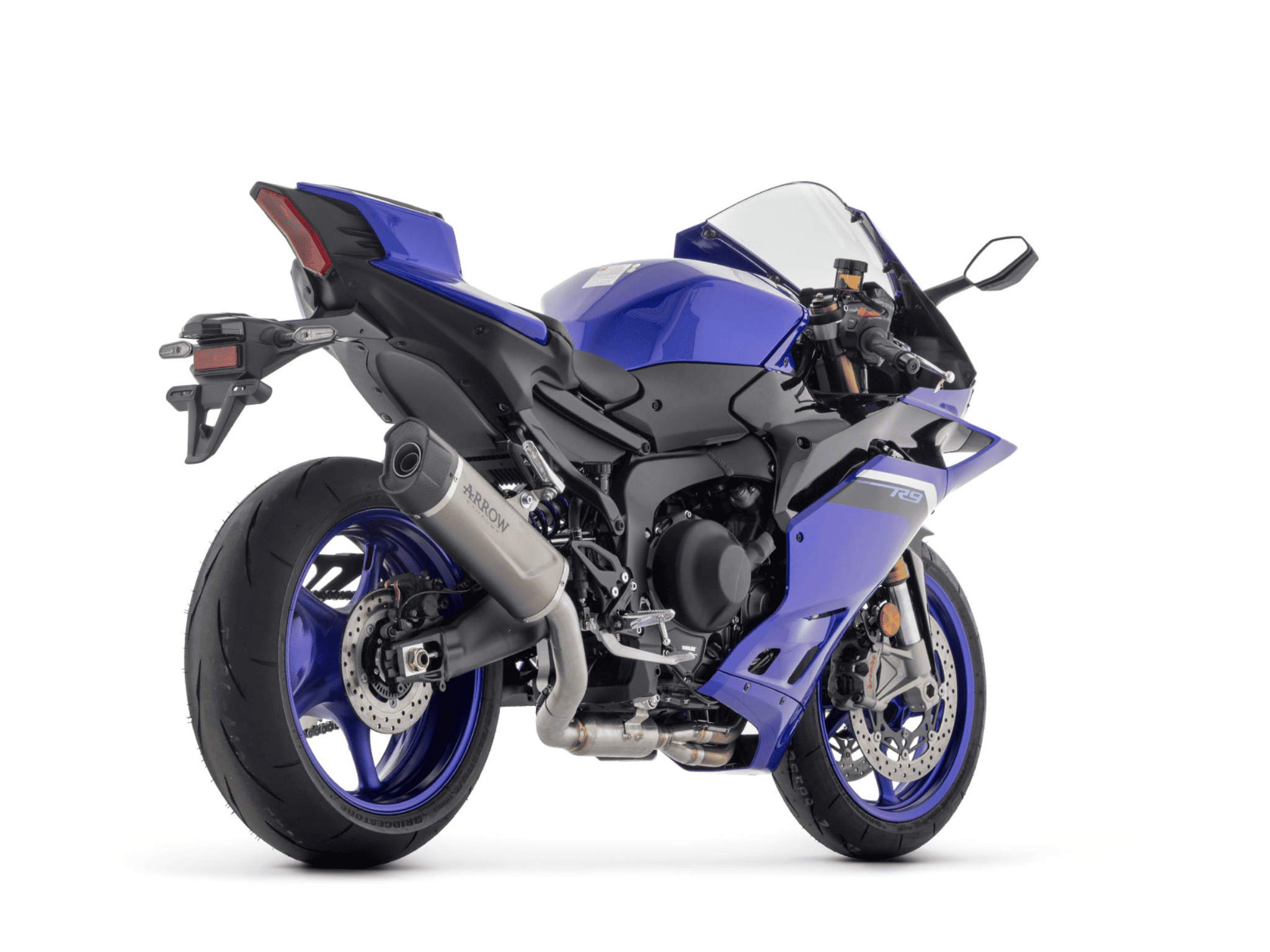 YAMAHA R9 ARROW Exhaust Full System with Indy Race EVO Titanium Silencer 2025-2026 - Slika 3