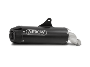 YAMAHA XSR 700 ARROW Exhaust Rebel Nichrom Silencer with Carbon end cap 2016-2020