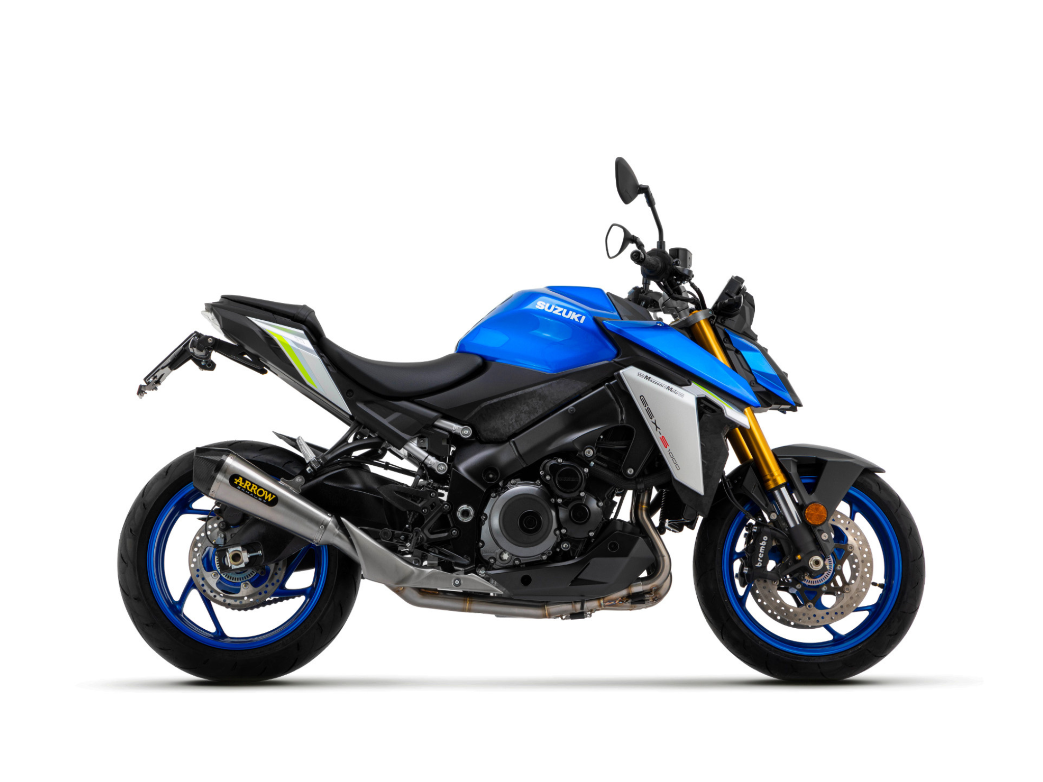 SUZUKI GSX-S 1000 GT ARROW Exhaust X-Kone "Dark" Silencer 2021-2024 - Slika 2