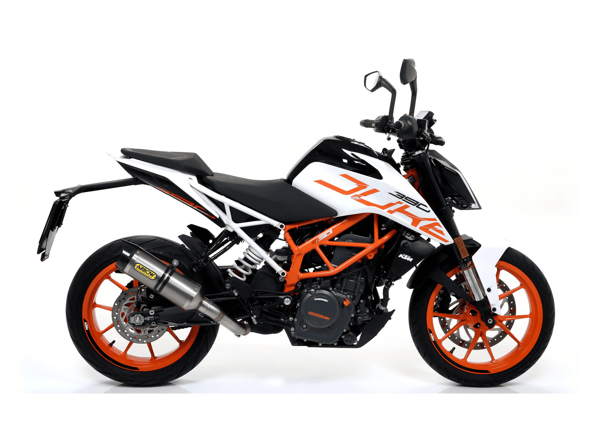 KTM 390 DUKE ARROW Exhaust Thunder Titanium Silencer 2017-2020 - immagine 2