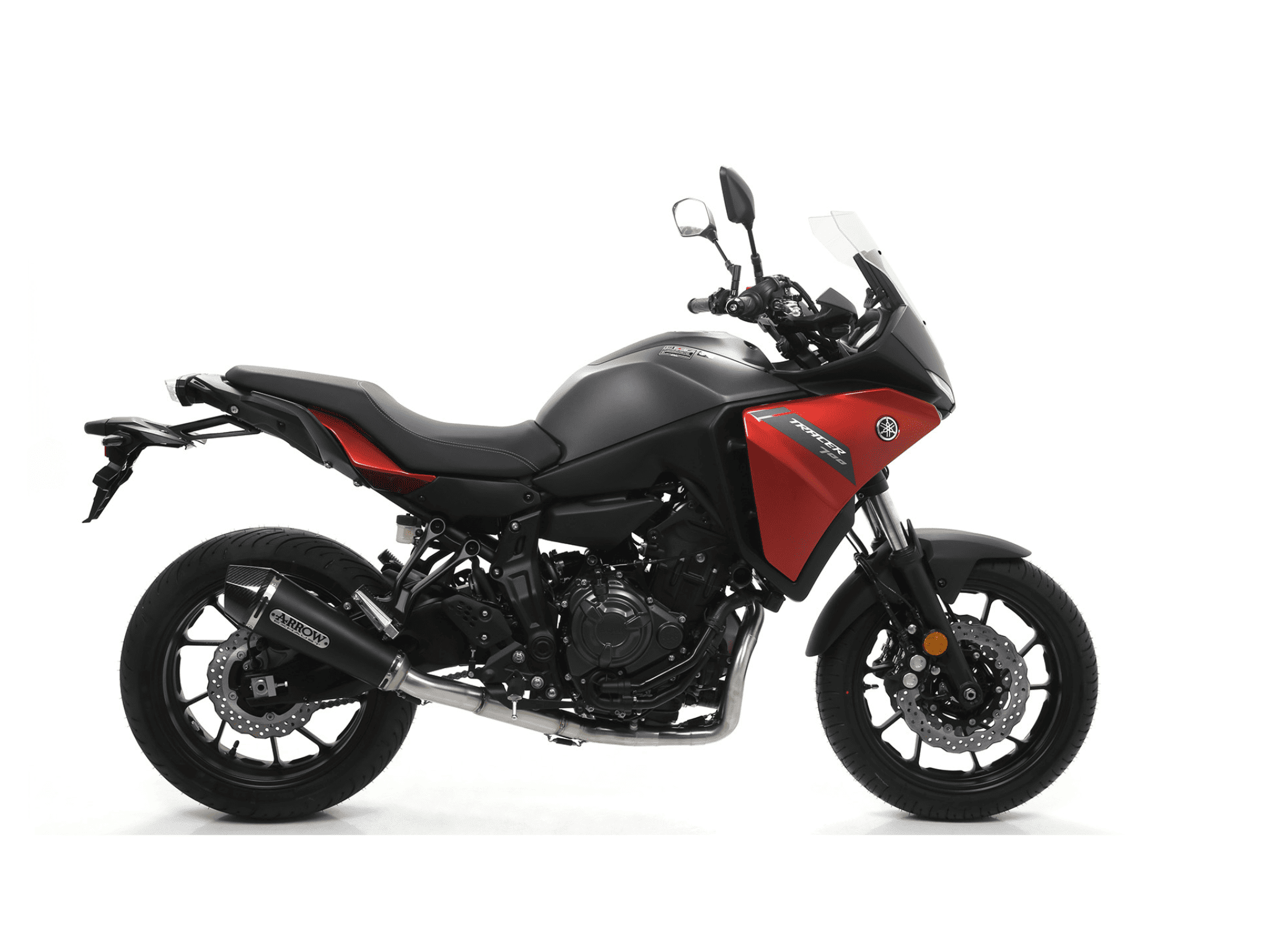 YAMAHA TRACER 7 ARROW Exhaust Racing Collectors High Version 2021-2024 - immagine 2