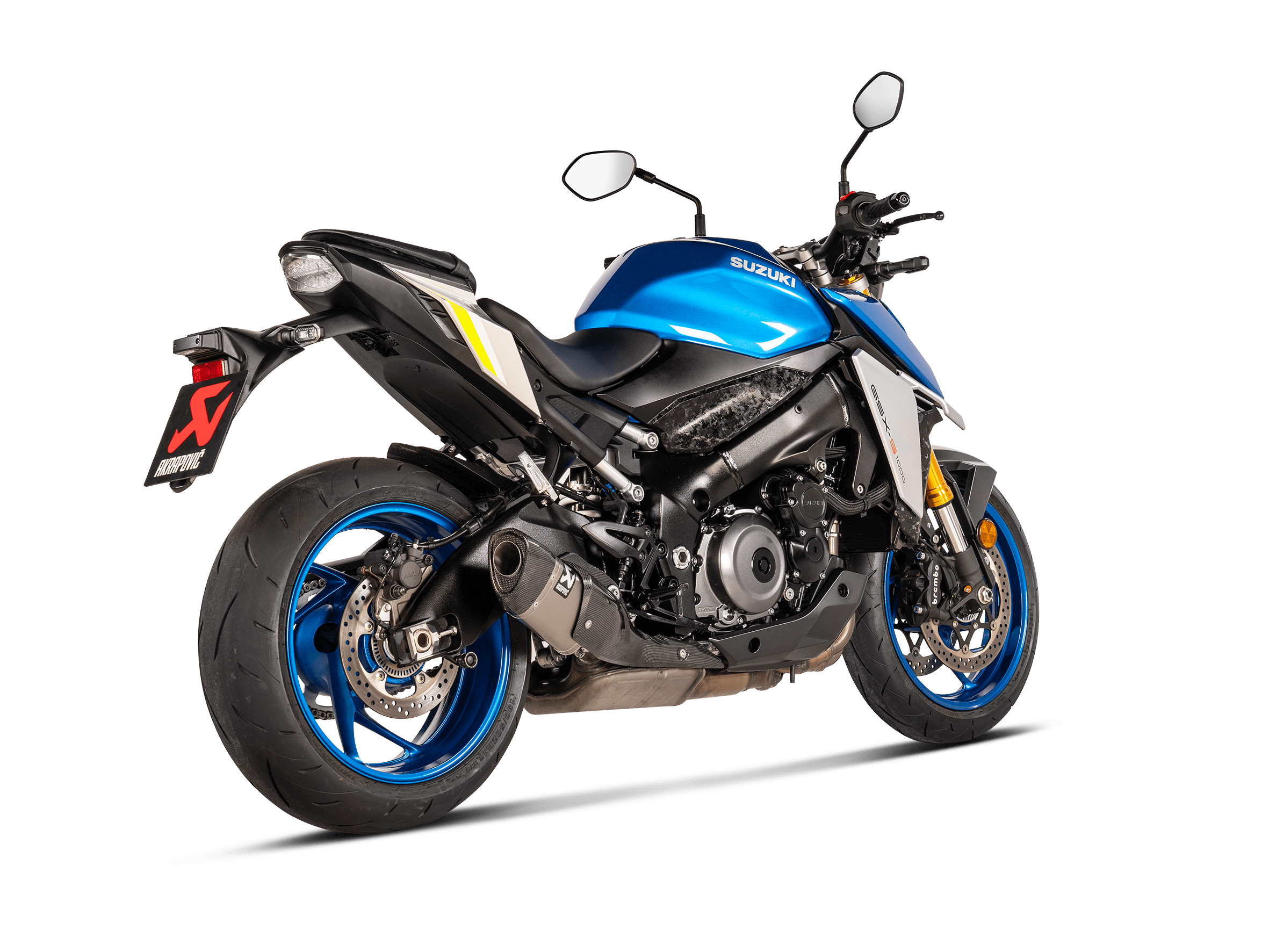 SUZUKI GSX-S 1000 Akrapovič Slip-On Line (Titanium) 2021-2026 - Image 3