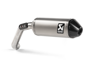 MOTO GUZZI V85 TT Akrapovič Slip-On Line (Titanium) 2019-2024