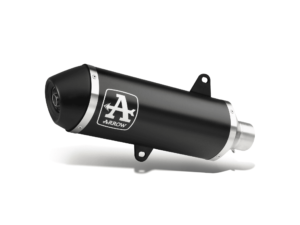 YAMAHA X-MAX 400 ARROW Exhaust Urban Aluminium "Dark" Silencer 2017-2020