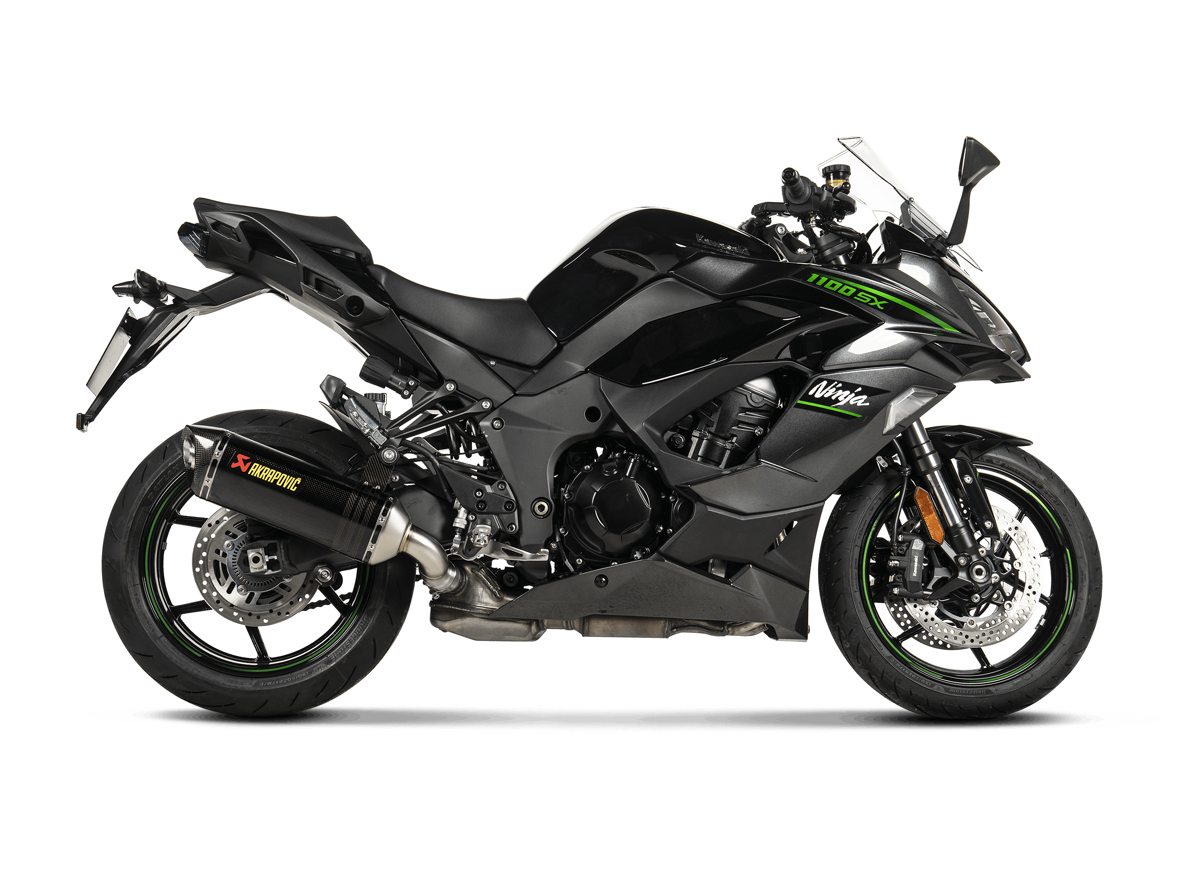 KAWASAKI NINJA 1100 SX Akrapovič Slip-On Line (Carbon) 2025-2026 - immagine 2