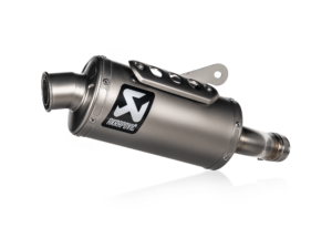TRIUMPH SCRAMBLER 400 X Akrapovič Slip-On Line (Titanium) 2023-2026