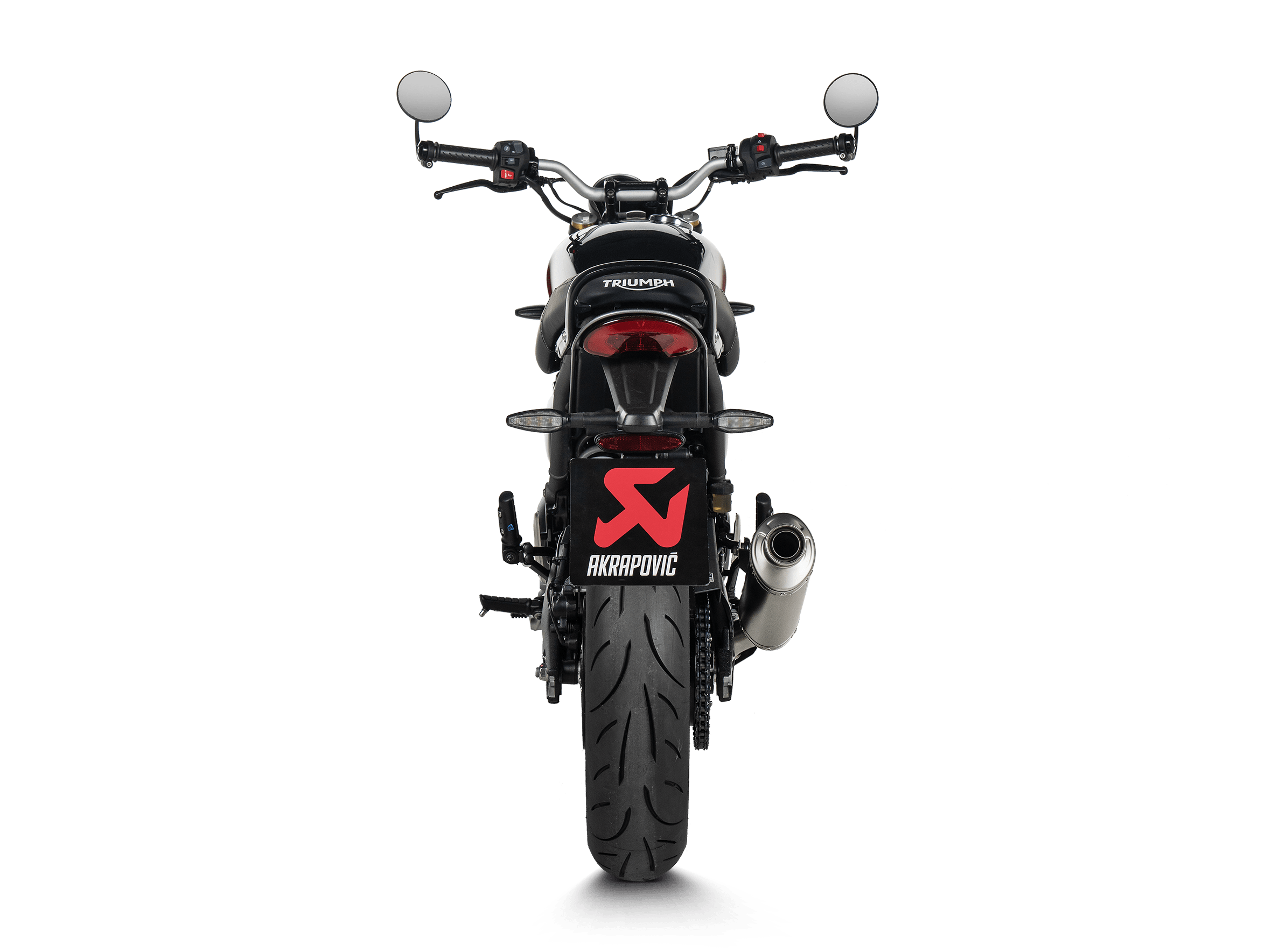 TRIUMPH SPEED 400 Akrapovič Slip-On Line (Titanium) 2023-2026 - immagine 4