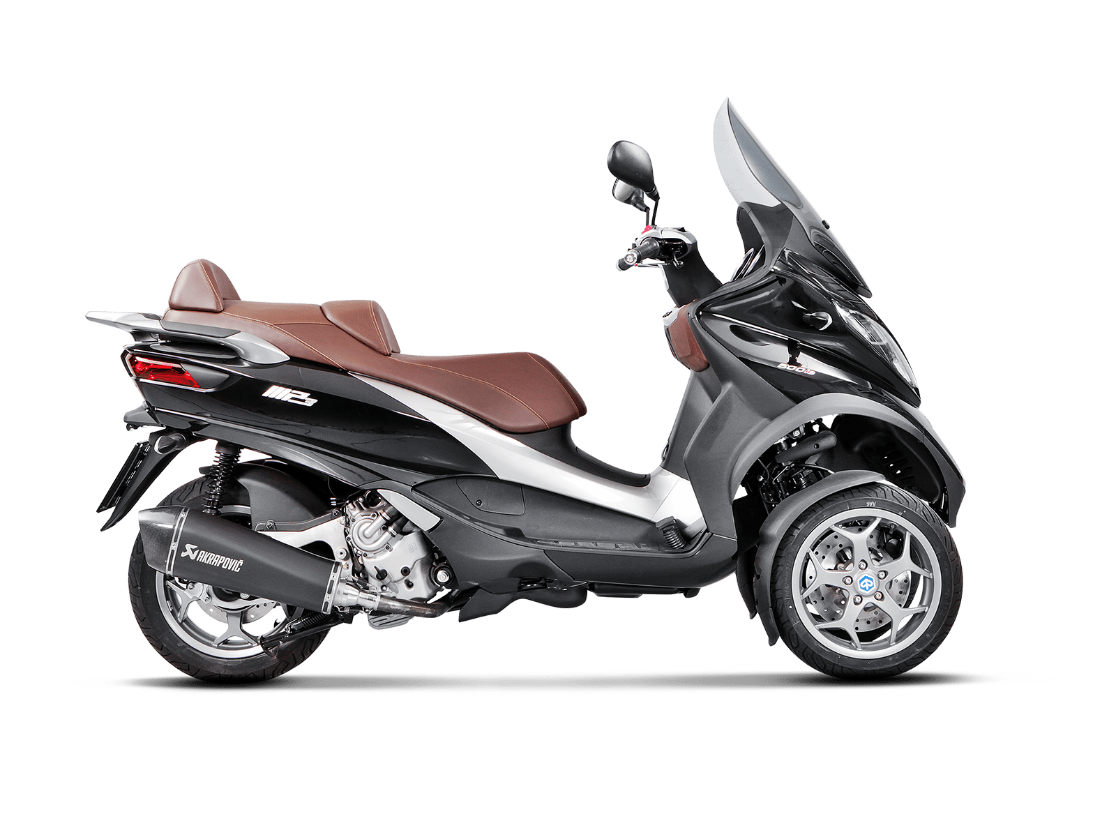 PIAGGIO MP3 400 Akrapovič Slip-On Line (SS) 2008-2013 - Slika 2