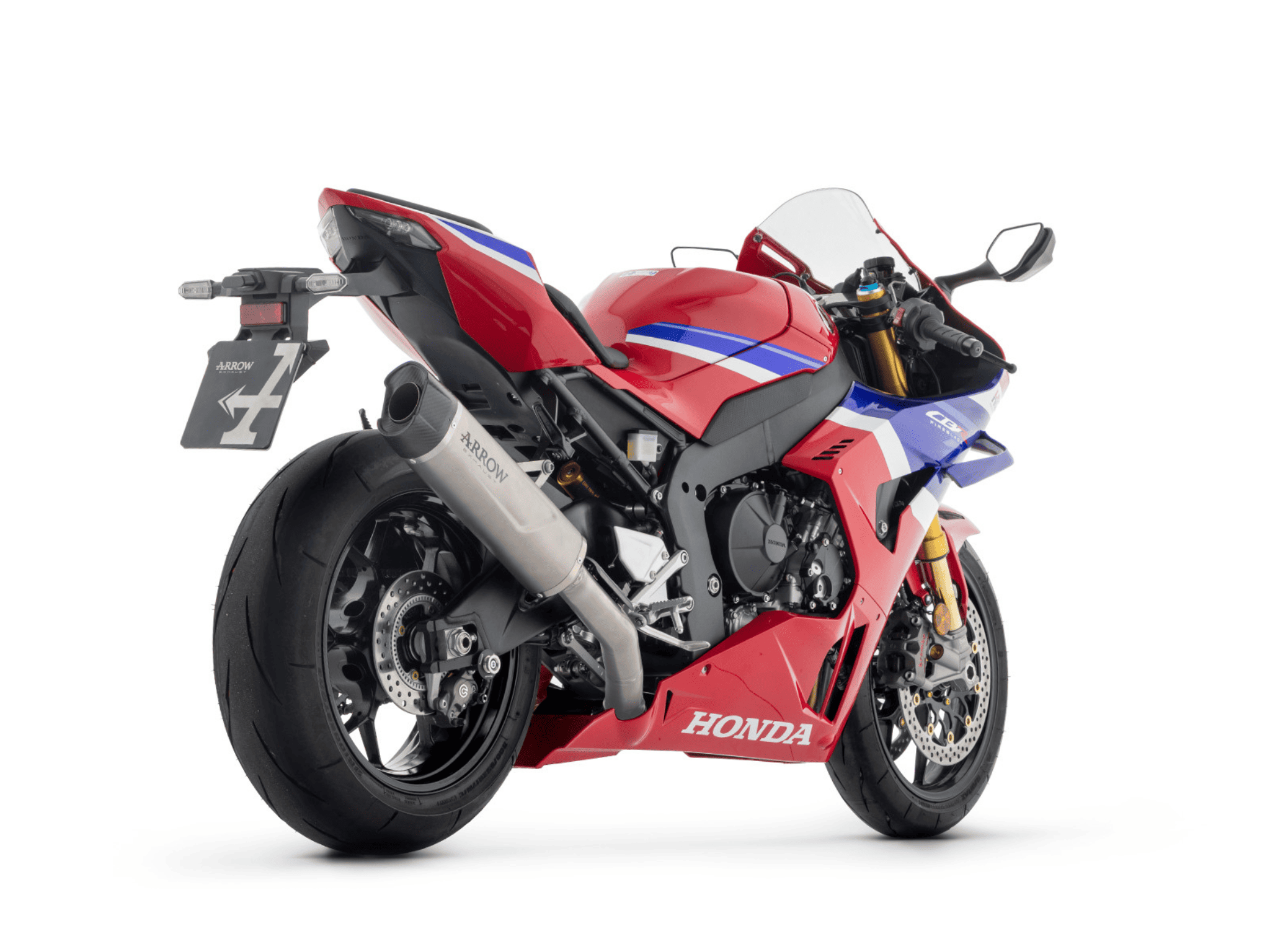 HONDA CBR 1000 RR-R ARROW Exhaust Indy Race EVO Titanium Silencer 2024-2026 - immagine 3