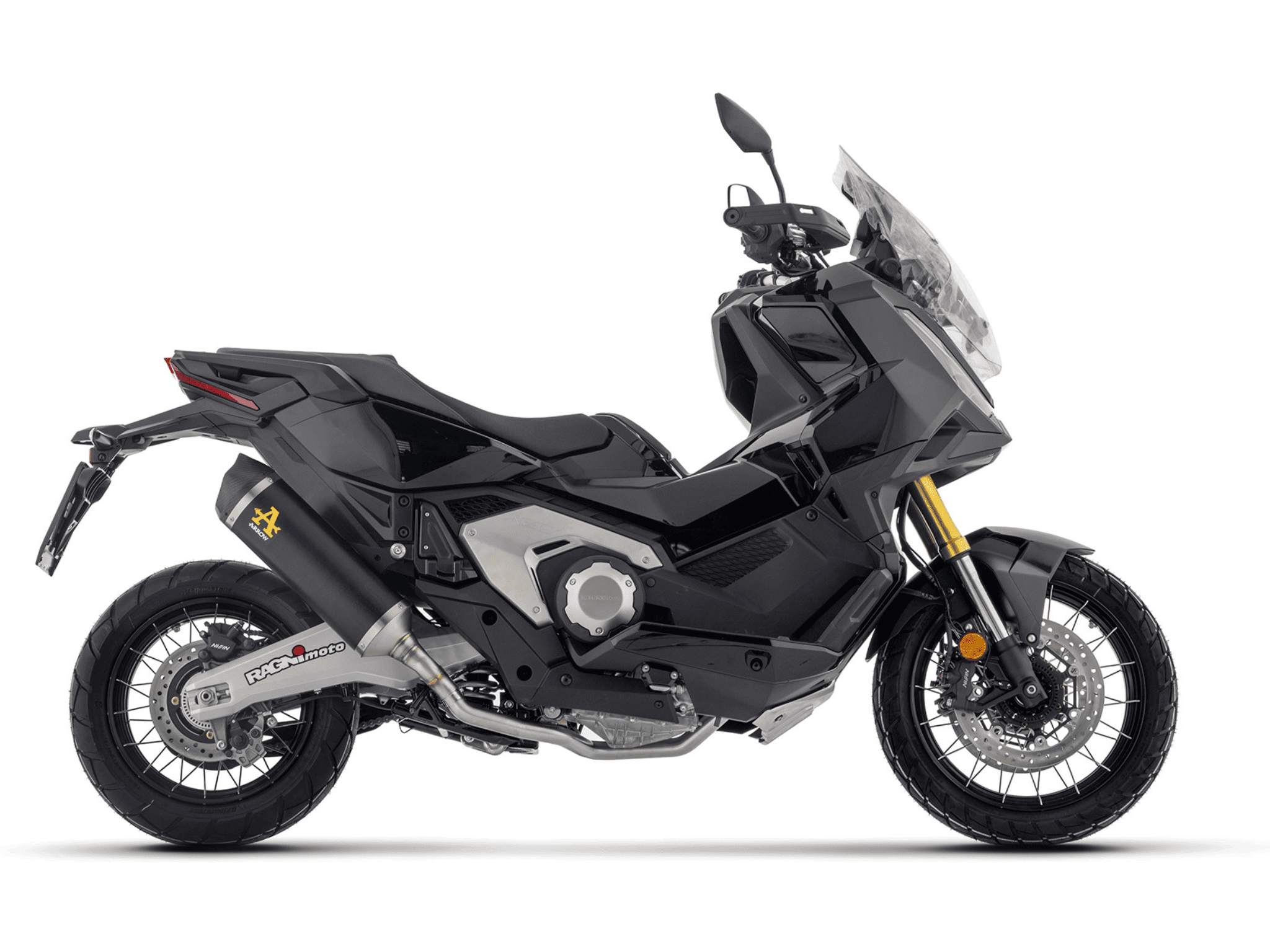 HONDA X-ADV 750 ARROW Exhaust Race-Tech Aluminium "Dark" Silencer 2025-2026 - Slika 2