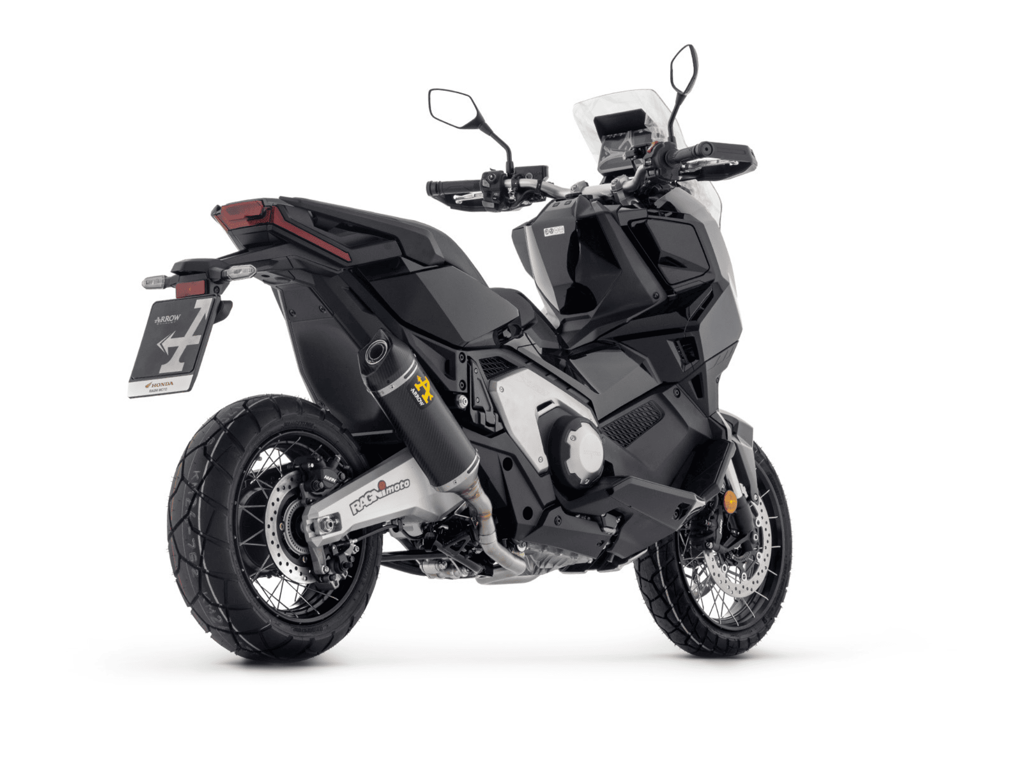 HONDA X-ADV 750 ARROW Exhaust Race-Tech Carbon Silencer – Short Version 2017-2024 - Slika 3