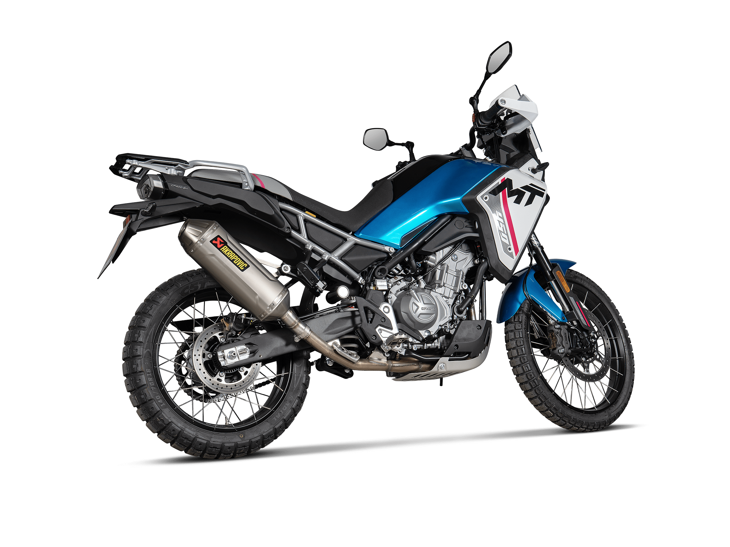 CF MOTO 450 MT Akrapovič Slip-On Line (Titanium) 2025-2026 - Slika 3
