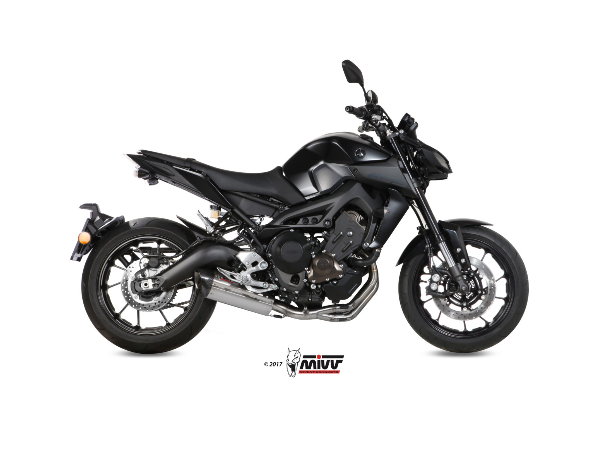 YAMAHA MT-09 MIVV Exhaust Complete System with SUONO Silencer 2013-2020 - Slika 2