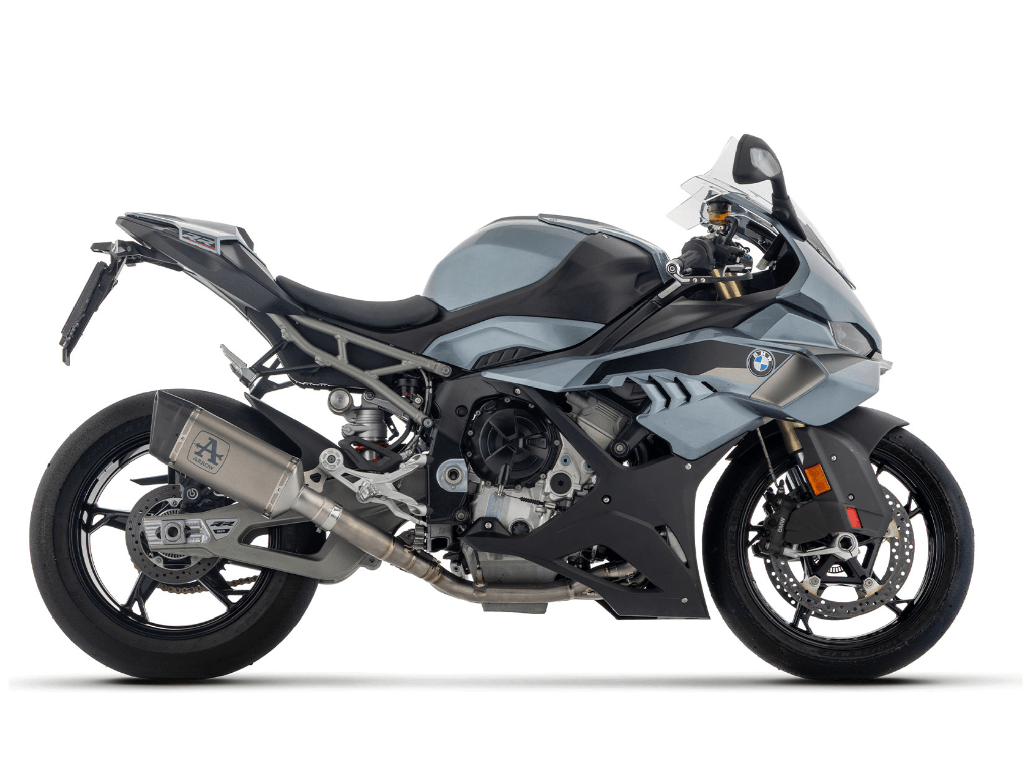 BMW S 1000 RR ARROW Exhaust Pista Titanium "Black" Silencer 2025-2026 - Slika 2