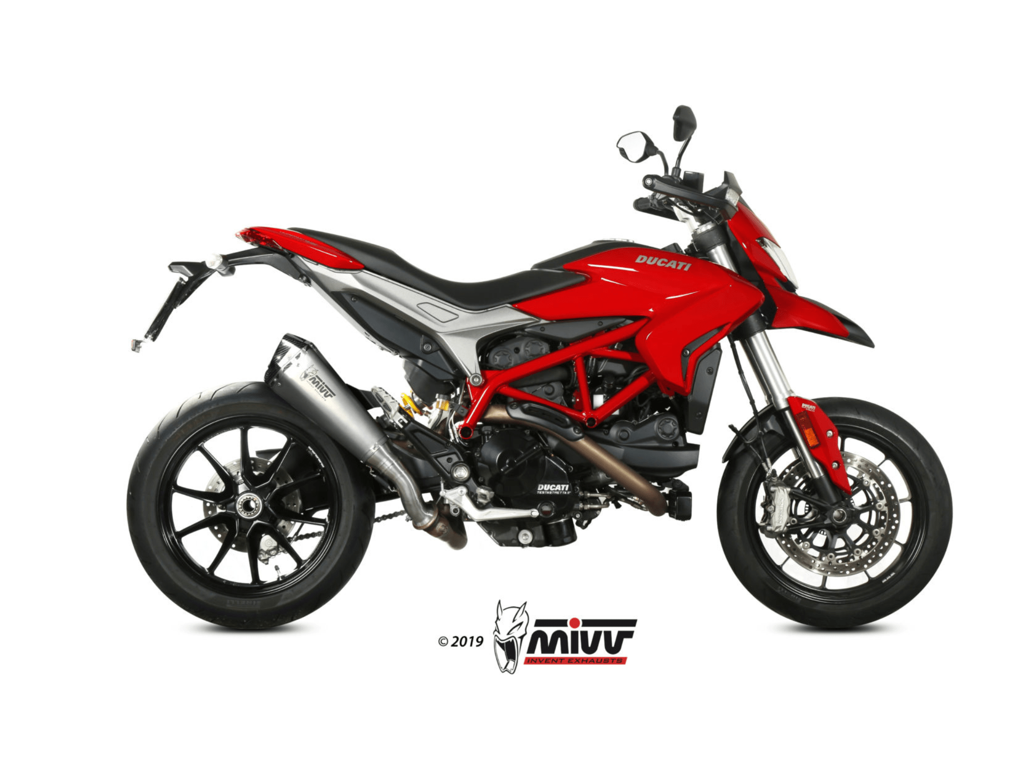 DUCATI HYPERMOTARD 939 MIVV Exhaust DELTA RACE Slip-On Silencer 2016-2018 - immagine 2