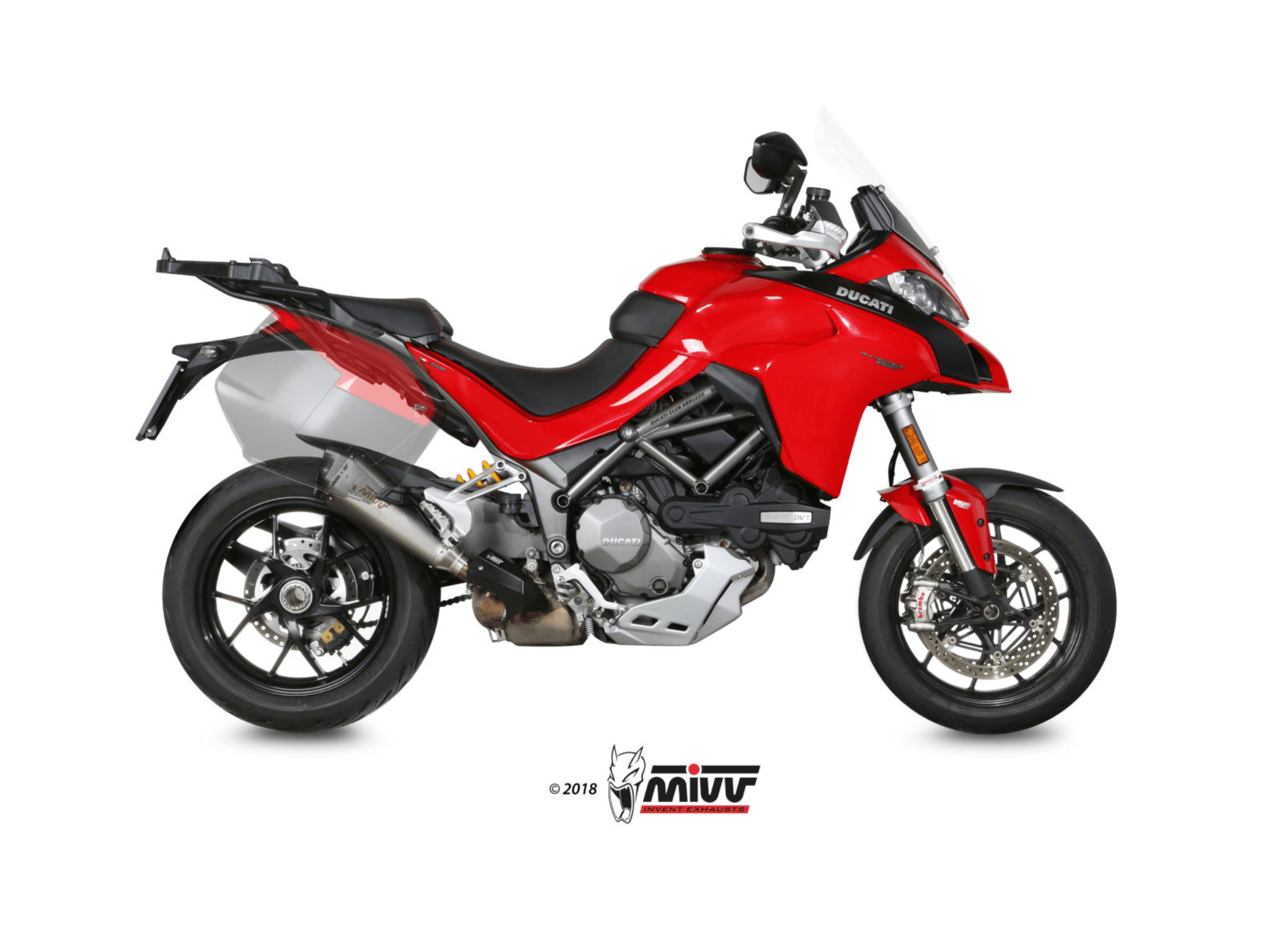 DUCATI MULTISTRADA 1200 MIVV Exhaust DELTA RACE Slip-On Silencer 2015-2017 - Slika 2