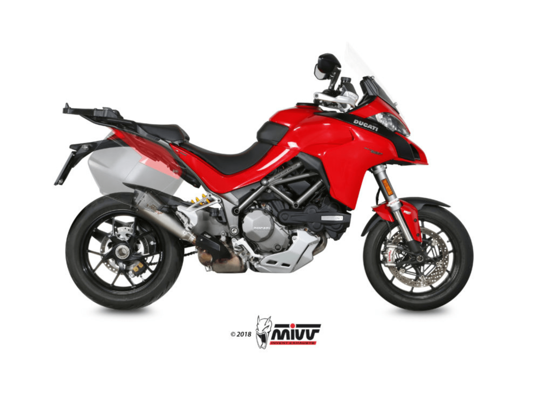 DUCATI MULTISTRADA 1260 MIVV Exhaust DELTA RACE Slip-On Silencer + DE KAT 2018-2020 - Slika 2