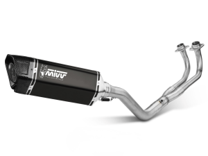 YAMAHA T-MAX 560 MIVV Exhaust Complete System with SR-1 Black Silencer 2020-2021