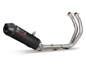 YAMAHA TRACER 700 MIVV Exhaust Complete System with OVAL Carbon Silencer 2016-2020