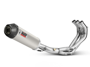 YAMAHA TRACER 900 GT MIVV Exhaust Complete System with OVAL Titanium Silencer 2015-2020