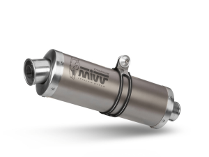 YAMAHA TENERE 700 MIVV Exhaust OVAL Titanium Slip-On Silencer 2019-2024
