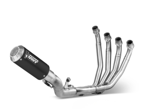 HONDA CB 650 R MIVV Exhaust Complete System with MK3 Black Silencer 2019-2023