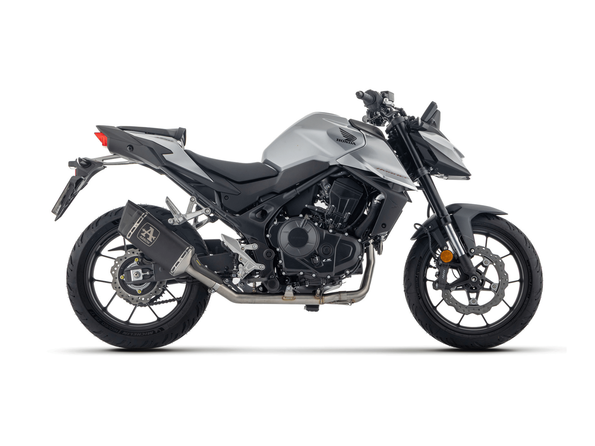 HONDA CB 750 HORNET ARROW Exhaust Pista Aluminium "Dark" Silencer 2025-2026 - Slika 2