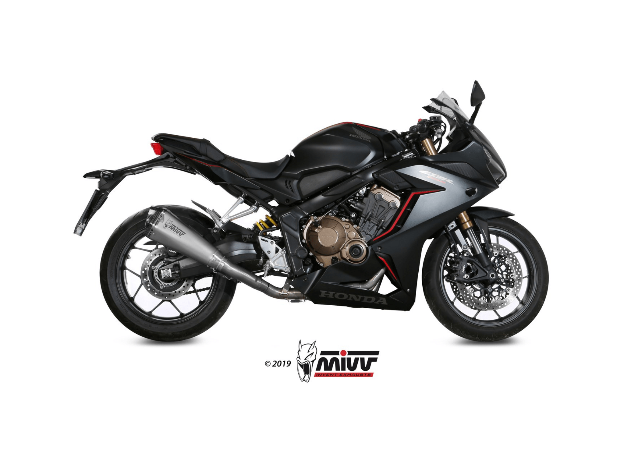HONDA CBR 650 R MIVV Exhaust Complete System with DELTA RACE Silencer 2019-2023 - Slika 2
