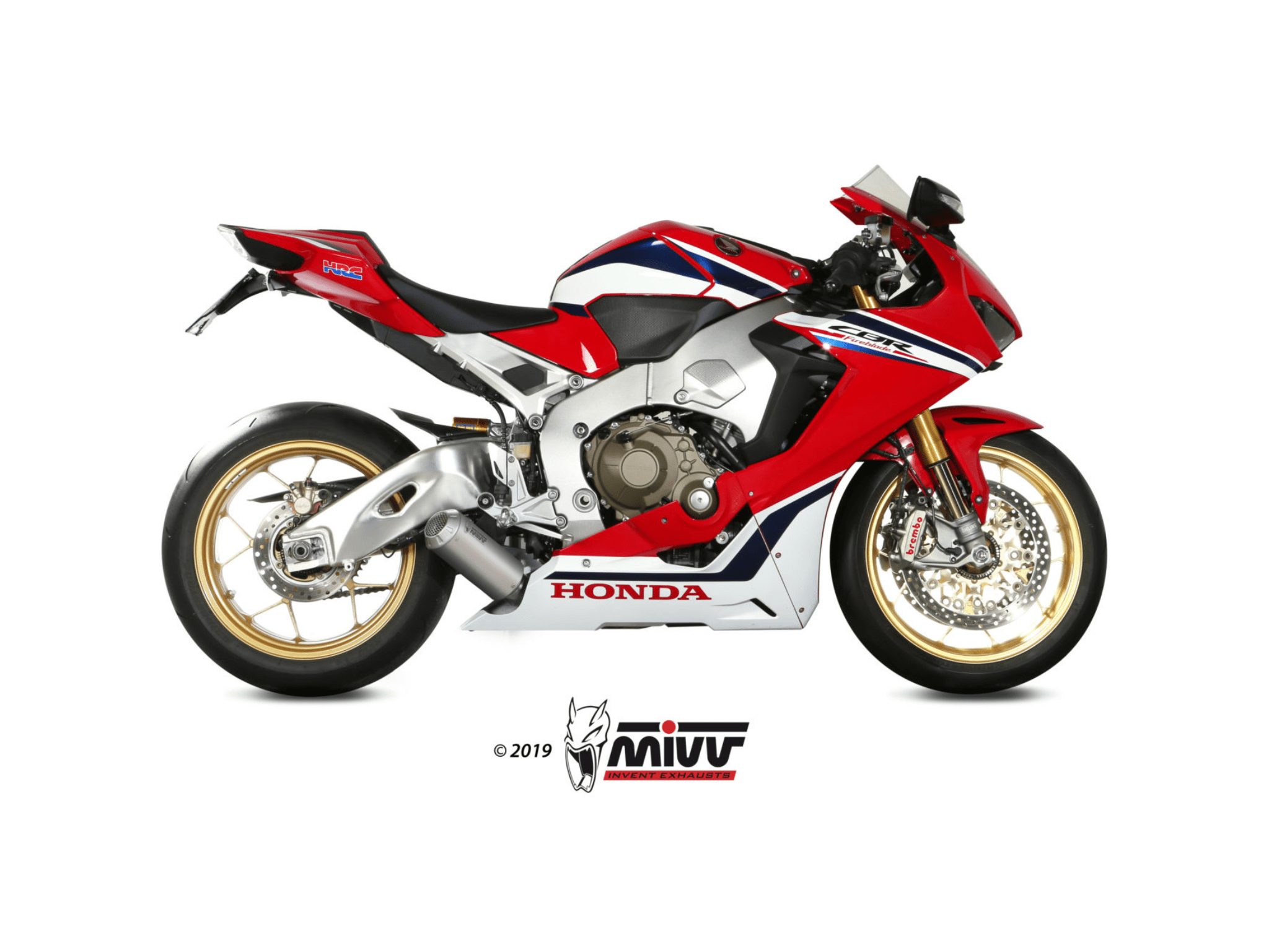 HONDA CBR 1000 RR MIVV Exhaust MK3 Slip-On Silencer 2017-2019 - Slika 2