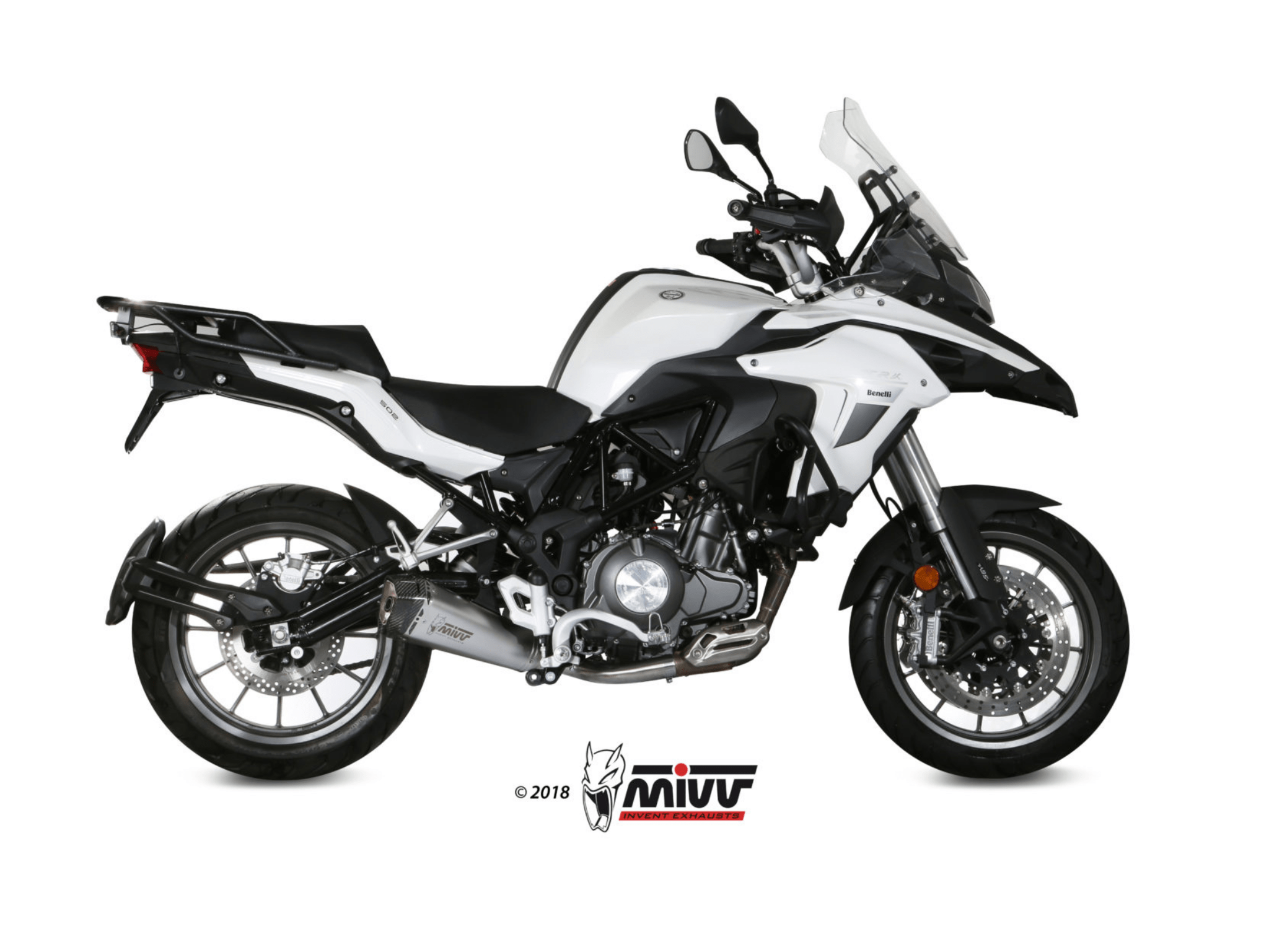 BENELLI TRK 502 MIVV Exhaust DELTA RACE Slip-On Silencer 2025 - Slika 2