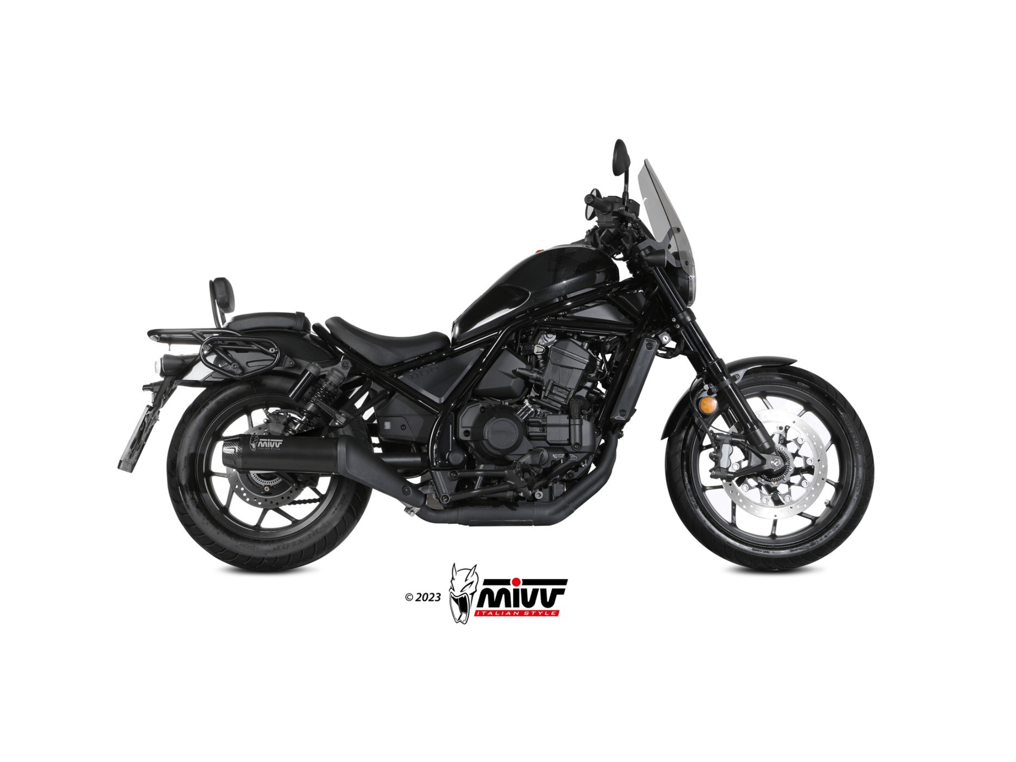 HONDA CMX 1100 REBEL MIVV Exhaust HR-1 Slip-On Silencer 2022-2024 - Slika 2